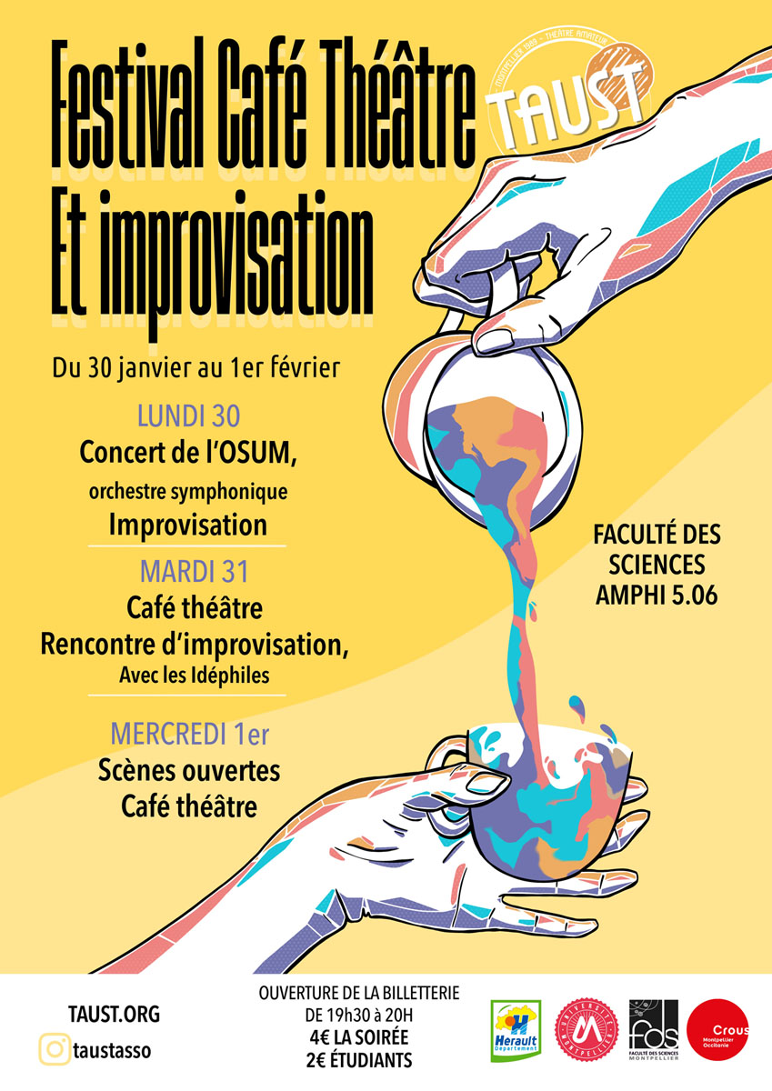 Café théâtre et improvisation Université de Montpellier